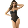 Subblime - Body Noir  Bretelles Chaîne S/M